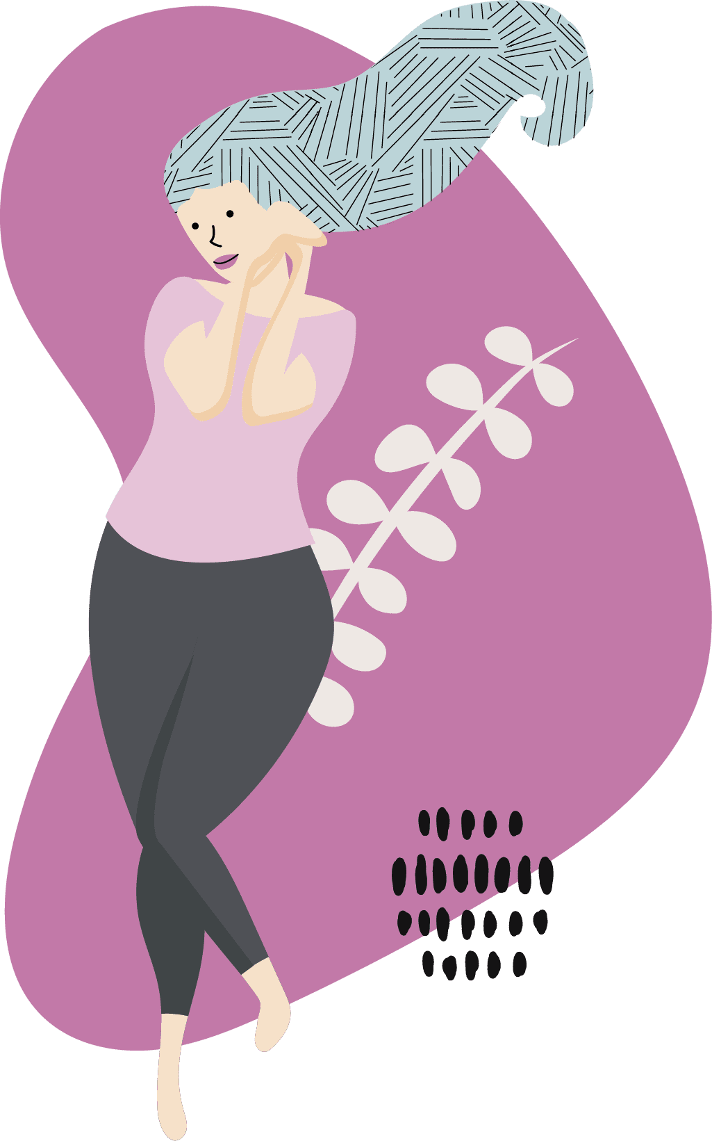 Femme Motion Illustration - Frauen Fitness in Villach